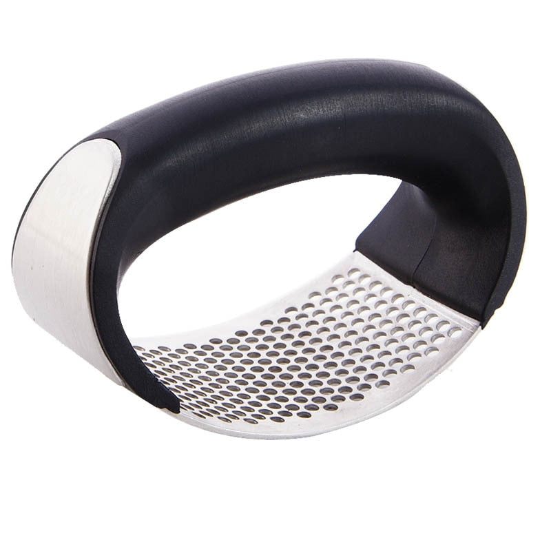 430 stainless steel Garlic Press Roller home garlic squeezer manual pressure garlic kitchen gadget tools