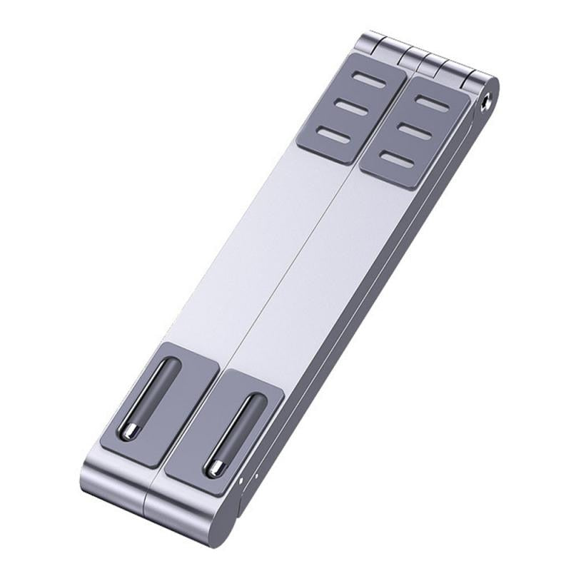 3 In 1  Foldable Laptop Holder Adjustable Aluminum Tablet Desktop Holder For Phone/iPad/Laptop Notebook Cell Phone Holder Stand Support