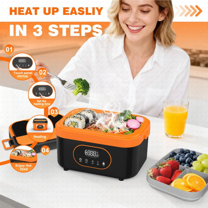 Cordless Electric Heating Lunch Box