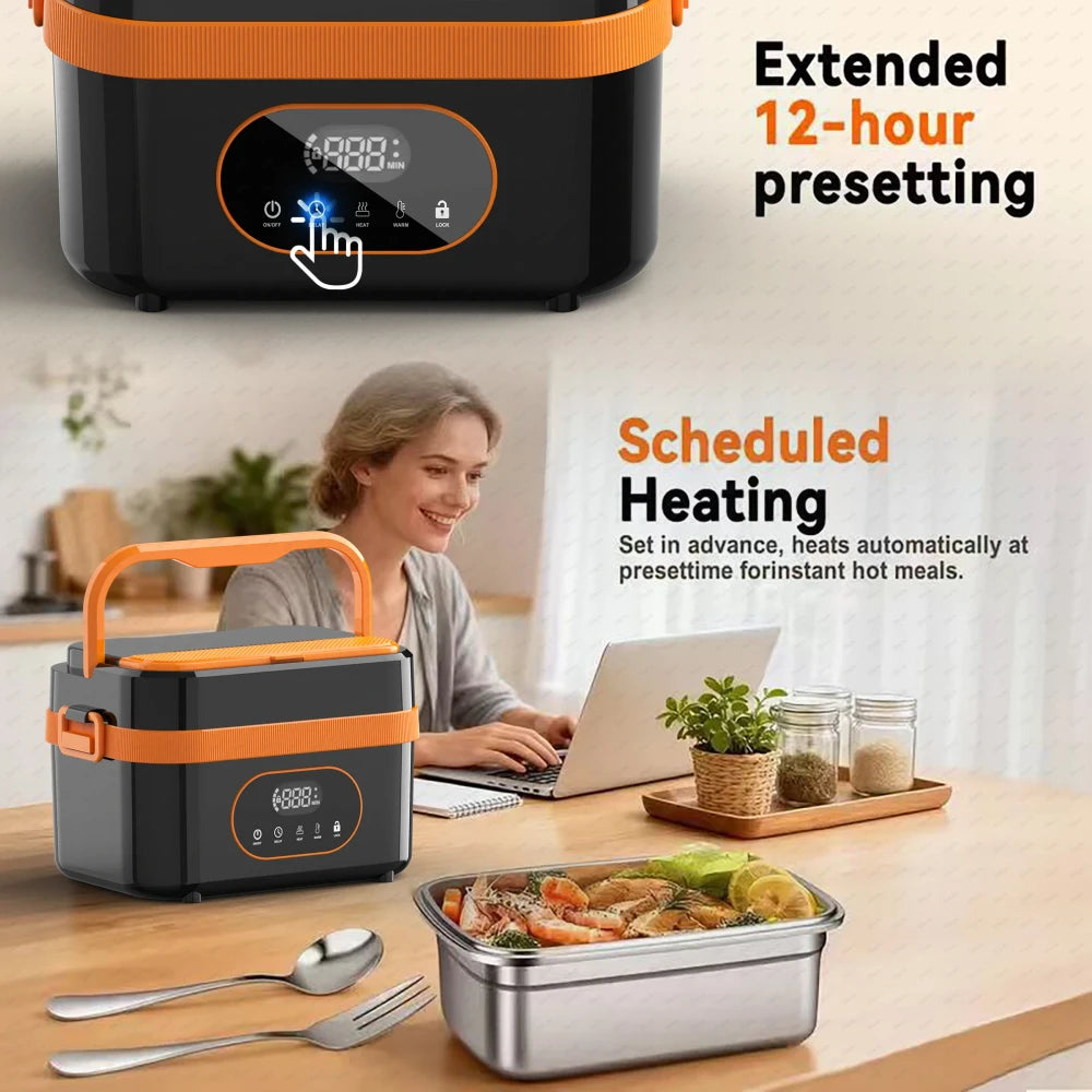 Cordless Electric Heating Lunch Box