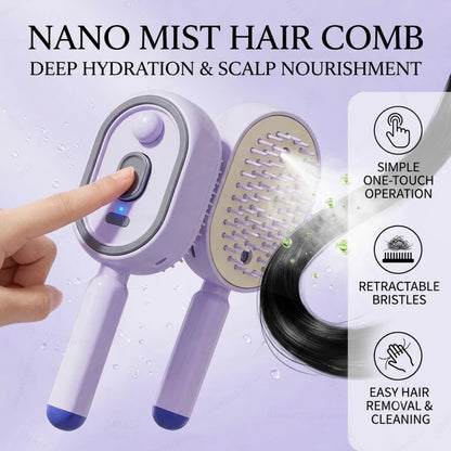 Electric Spray Hair Brush