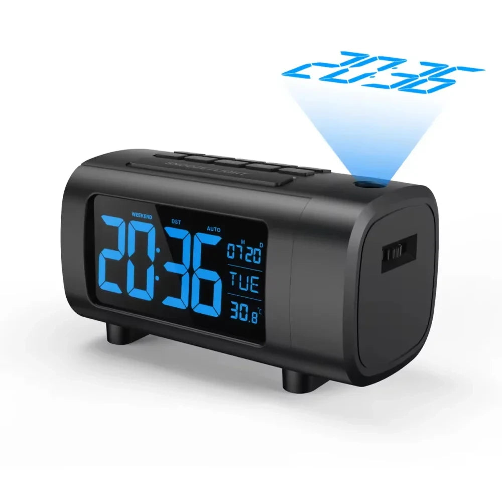 Projection Alarm Clock Radio
