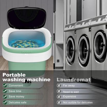 Portable Mini Folding Washing Machine