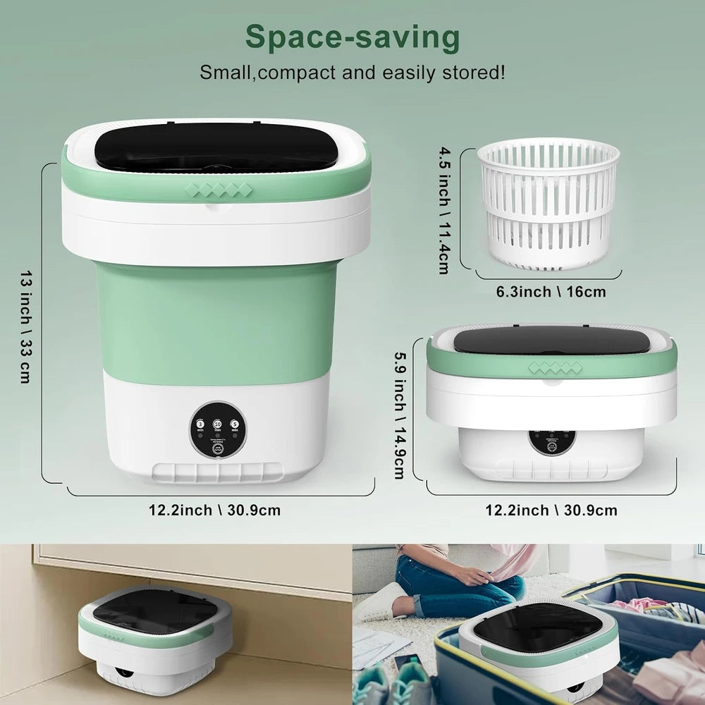Portable Mini Folding Washing Machine
