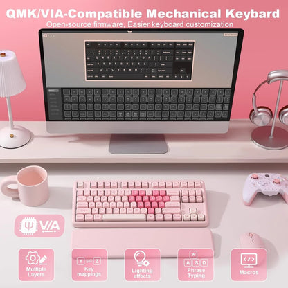 YUNZII B87 Wireless Mechanical Keyboard