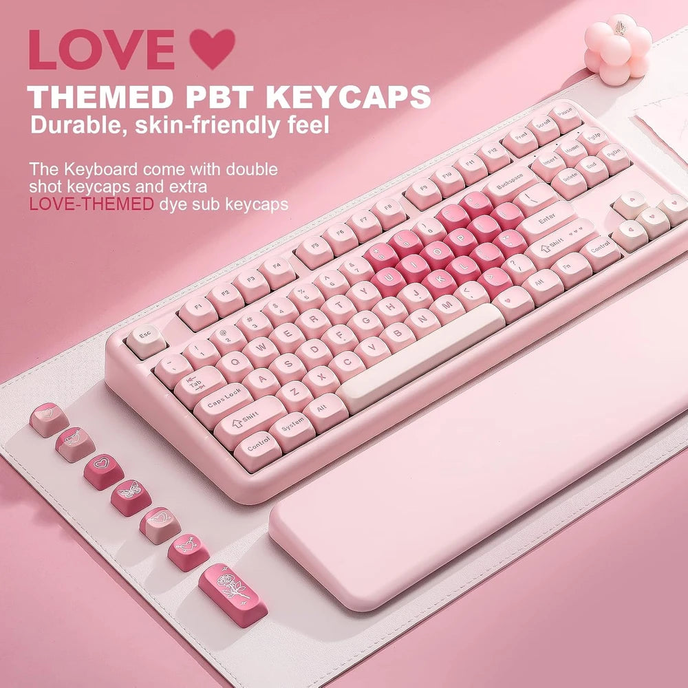YUNZII B87 Wireless Mechanical Keyboard