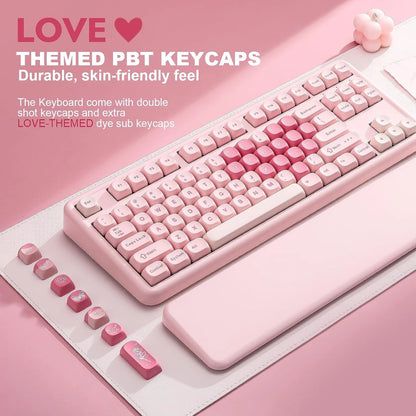YUNZII B87 Wireless Mechanical Keyboard