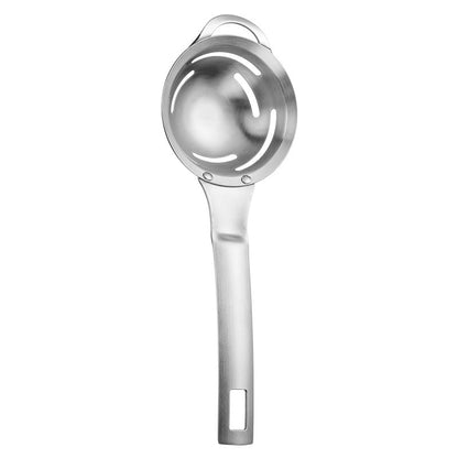 304 Stainless Steel Egg White Separator One-Piece Thickened Egg Filter Kitchen Baking Gadget Egg Yolk Separation