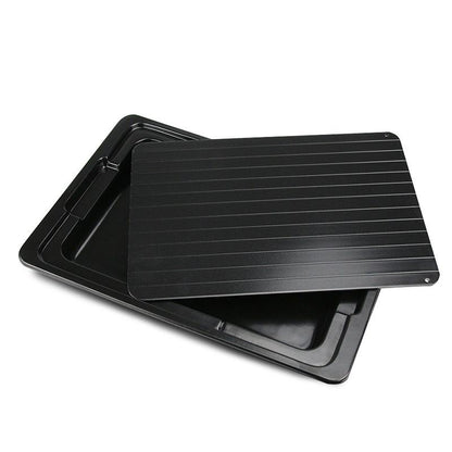Fast Defrosting Tray Thaw Quick Defrosting Plate Board Defrost Frozen Food Meat Fruit with Water box Kitchen Gadget Tool