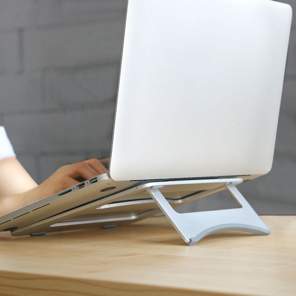 Portable Desktop Laptop Holder Foldable Aluminum Alloy Stand for iPad MacBook